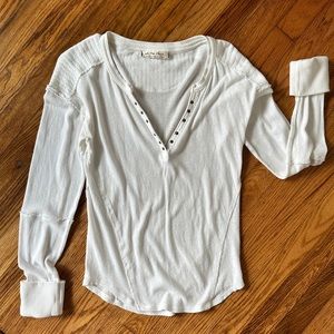 FREE PEOPLE We The Free knit thermal top